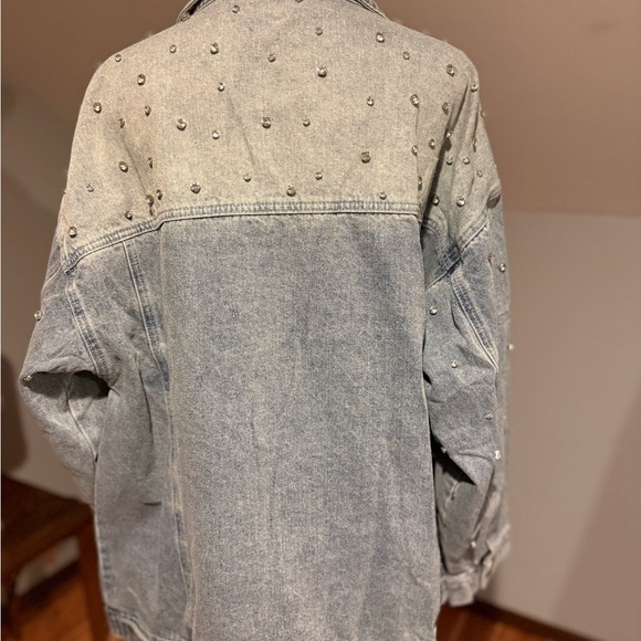 Fate Jean Jacket with rhinestones - Picture 2 of 6